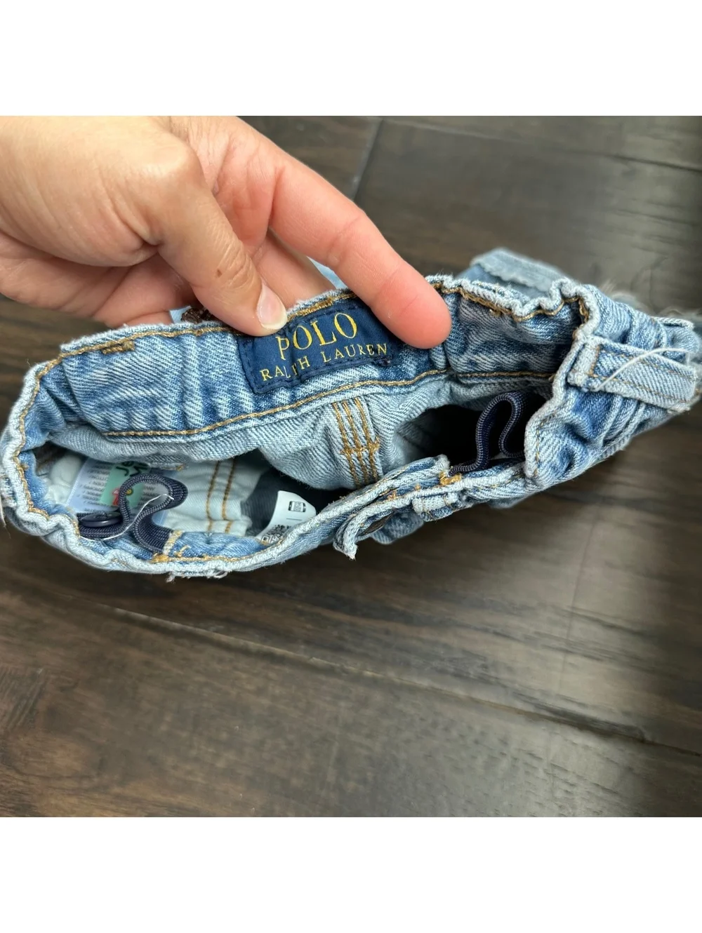 Polo Ralph Lauren Distressed Toddler Denim Shorts Size 2